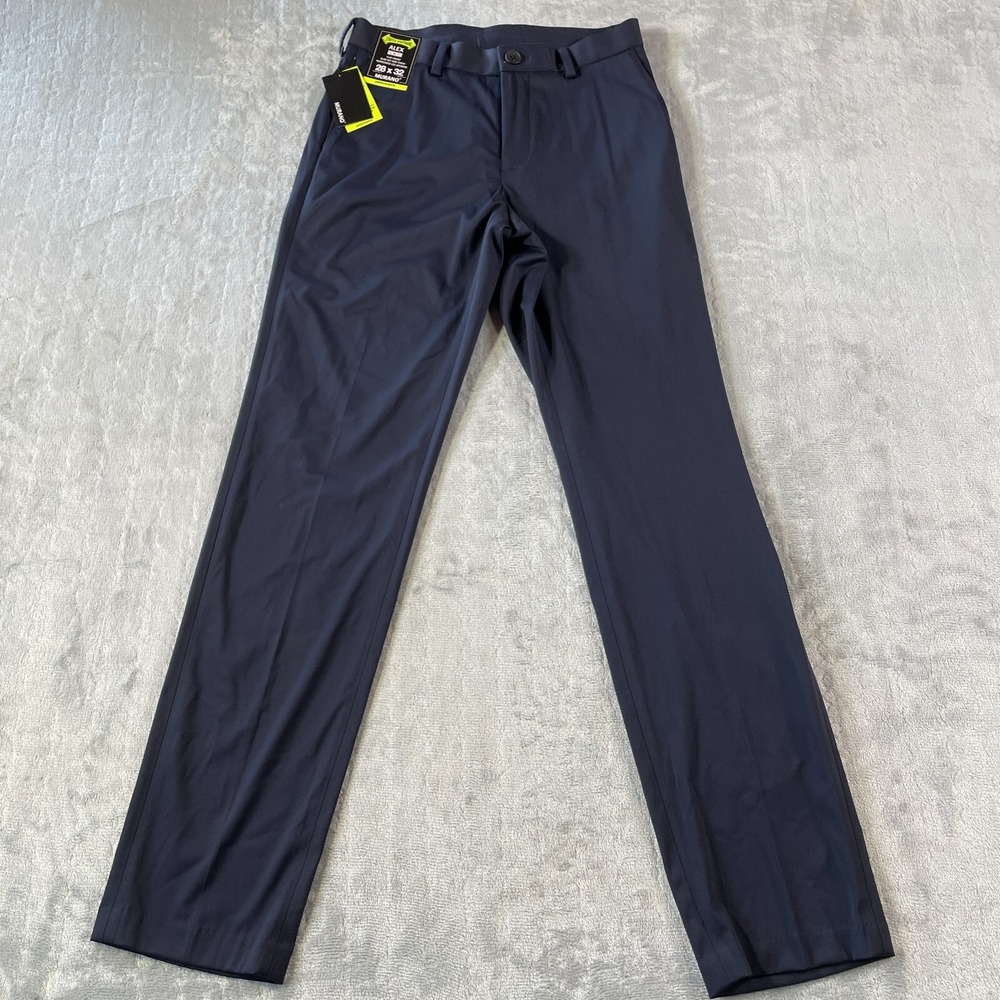 Murano Performance Pants Men 28x32 Blue Stretch Alex Slim Fit Lightweight Preppy